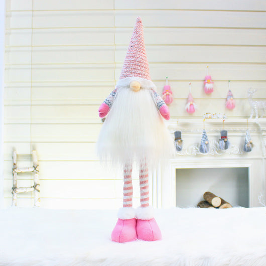 Muñeca sin Rostro con Palo Telescópico para Decoración Navideña - Image 6