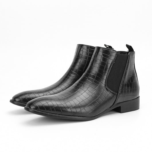 Botas Casuales Británicas para Hombre - Estilo Versátil y Moderno - Image 5