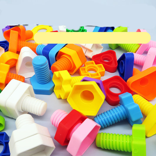 Juguete de Tuercas y Tornillos - Bloques de Construcción Desmontables para Bebés - Image 6