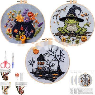 Bordado Artesanal Calavera con Patrón de Murciélago - Image 6