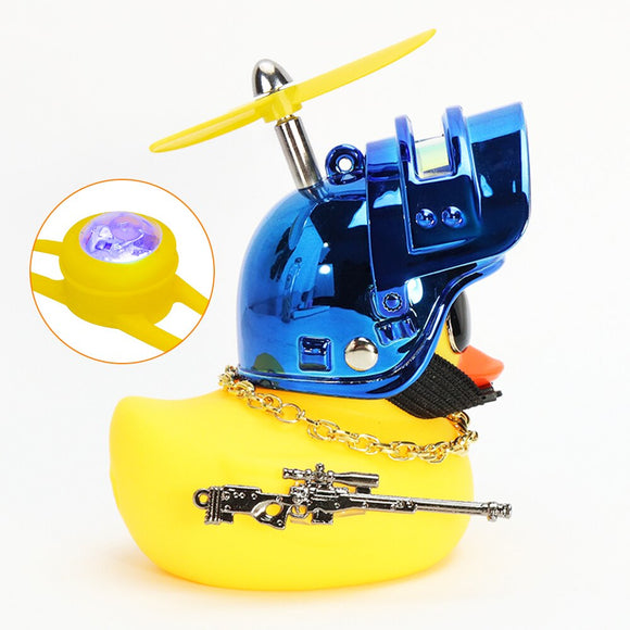 Adorno Decorativo Pato Volador para Bicicleta y Auto