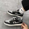 Zapatillas Plataforma Gris Oscuro para Skateboard - Sneaker Casual Trendy Versátil