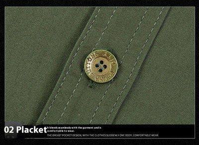 Camisa Militar de Verano Manga Corta para Hombre - Image 27