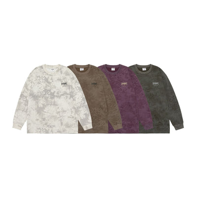Playera Oversized Manga Larga Tie-Dye Retro Estilo Vintage - Image 4