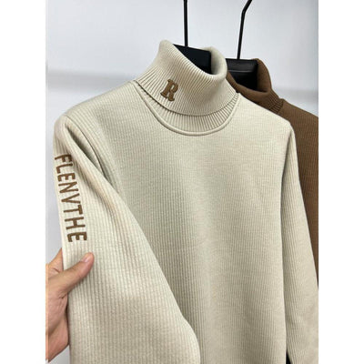Polera Térmica Slim Fit Forrada en Fleece para Hombre - Image 8