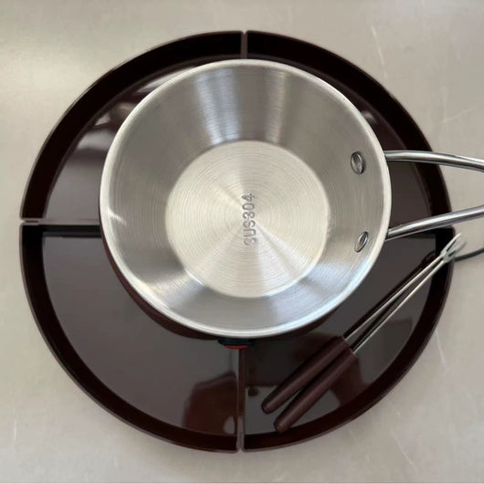 Fondue de Chocolate y Malvaviscos Tostados con Queso Derretido - Image 14