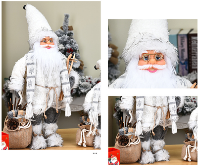 Adornos Navideños Papá Noel Modernos y Elegantes - Image 3
