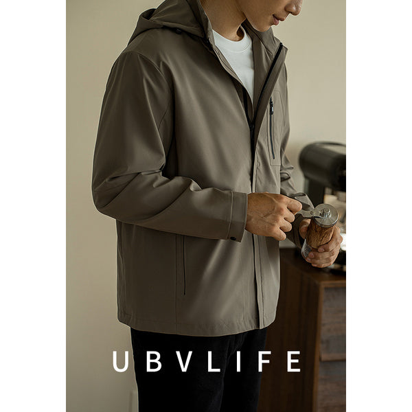 Chaqueta Impermeable Ligera para Hombre - Secado Rápido Otoño