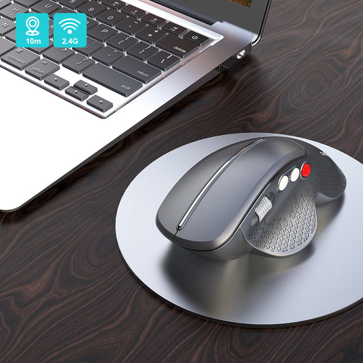 Ratón Vertical Inalámbrico con Rueda Lateral Ergonómico - Image 31