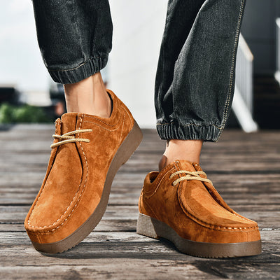Sneakers de Ante Estilo Británico - Versátiles para Viajeros - Image 13