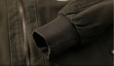 Chaqueta Bomber Retro WWII Estilo Vintage Americano - Image 11