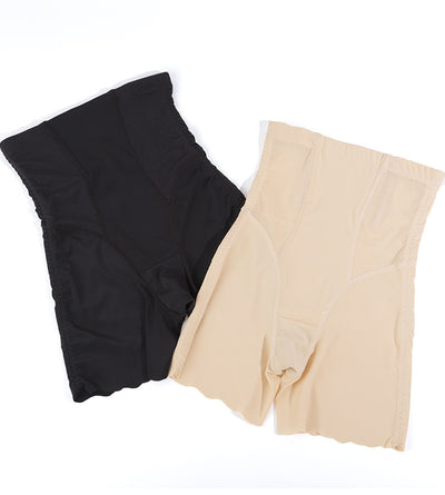 Pantalones Largos de Cintura Alta con Seda Helada y Control Abdominal