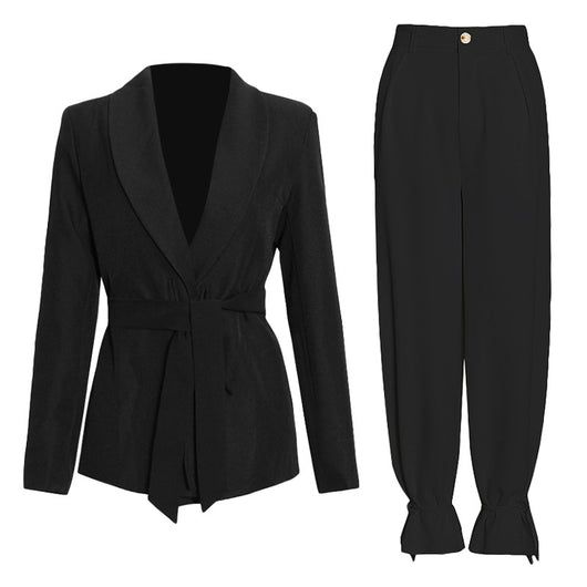 Traje Blanco Elegante de Dos Piezas con Pantalón Ancho - Diseño Ejecutivo - Image 8