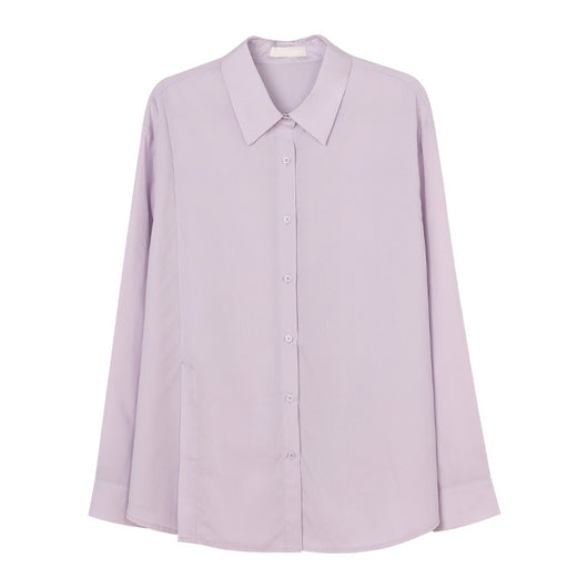 Blusa Clásica con Solapa Estilo Coreano para Mujer - Image 12