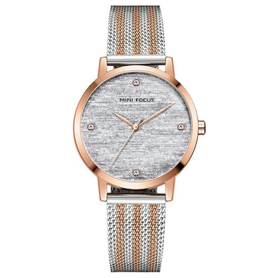 Reloj Silk Dial con Malla de Diamantes - Image 6