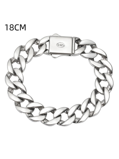 Pulsera Cubana de Plata Esterlina 925 de 13mm - Image 5