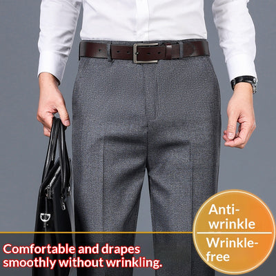 Pantalones de Vestir Rectos para Hombre - Elegancia Casual Otoño Invierno - Image 2