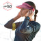 Visera Deportiva Protección Solar para Correr