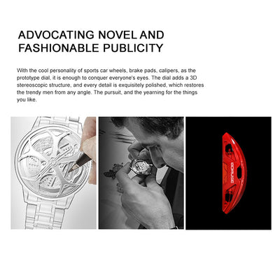 Reloj de Acero Inoxidable para Hombre con Esfera Luminosa - Image 23