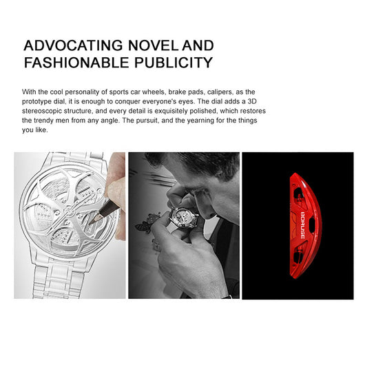 Reloj de Acero Inoxidable para Hombre con Esfera Luminosa - Image 23