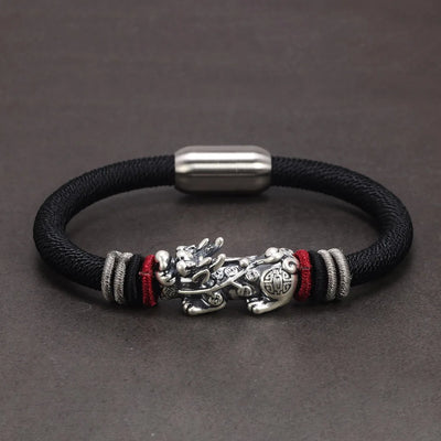 Pulsera Nudo Diamante Brave en Plata Pura 99 - Image 8