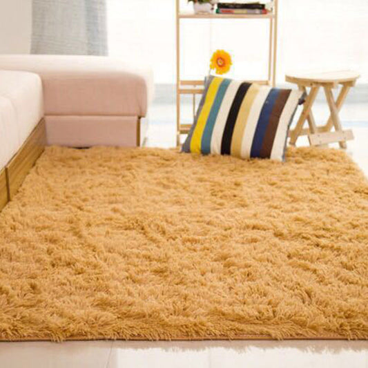 Alfombra Antideslizante de Felpa para Sala, Dormitorio y Mesita de Noche