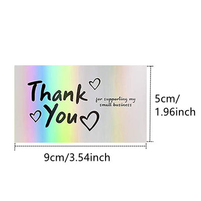 Pack 50 Tarjetas de Felicitación Holográficas Láser para Regalos - Image 16