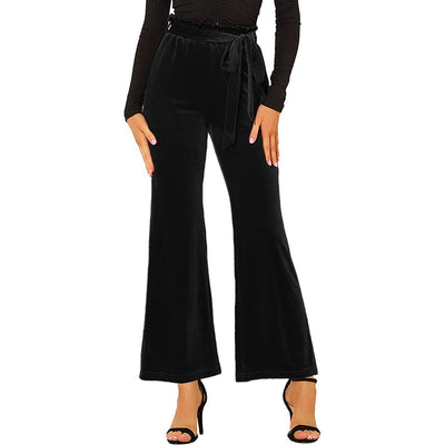 Pantalones Yoga Cintura Alta con Bolsillos y Cinturón Elástico - Image 6