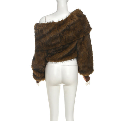 Blusa Holgada Elegante con Hombros Descubiertos - Image 10
