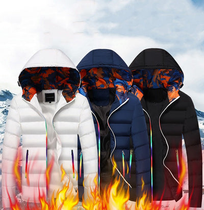 Chaqueta Acolchada Desmontable para Adolescentes - Cuello Removible