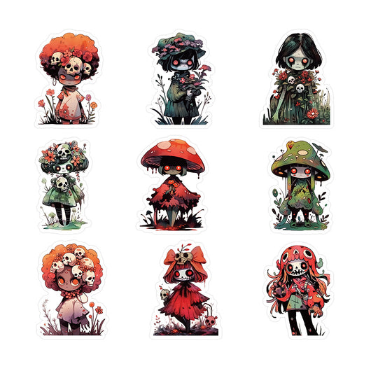 Funda para Celular Zombie Horror con Stickers Impermeables Diseño Thriller - Image 5