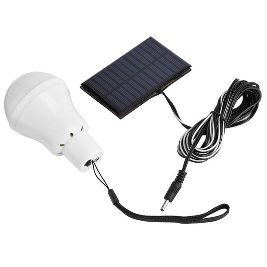 Bombilla Solar de Emergencia Recargable con Cable LED - Image 3