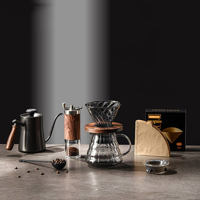 Set Completo de Cafetera Manual con Molinillo y Filtro Prensa - Image 18