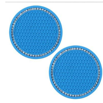 Posavasos Antideslizante para Auto con Cristales Brillantes - Image 7