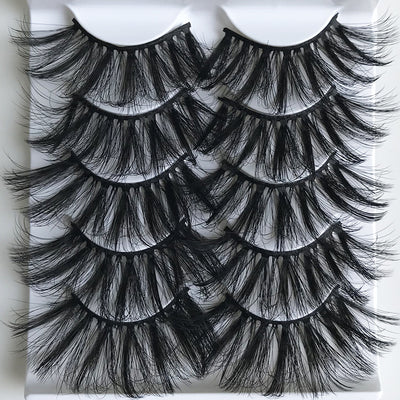 Pestañas de Visón Sintético Natural - Efecto Volumen y Largo - Image 9
