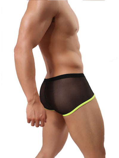 Bóxer Masculino de Malla con Soporte U-Convexo - Image 3