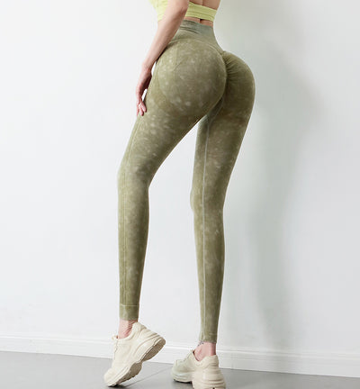 Leggings Deportivos Ajustados de Secado Rápido con Levantamiento de Cadera - Image 3