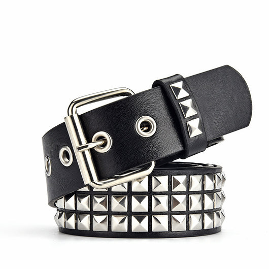 Cinturón Punk con Herrajes Metálicos para Hombre y Mujer - Image 10