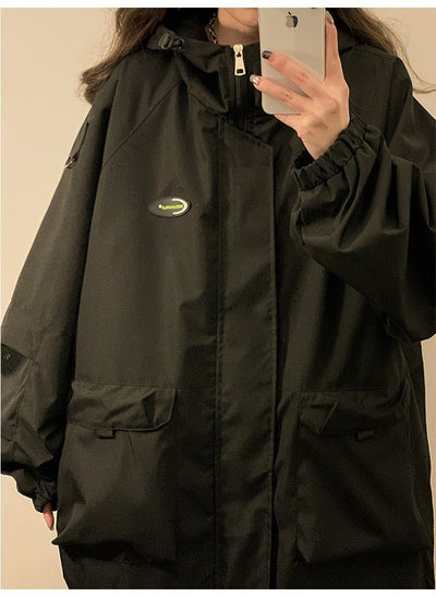 Chaqueta Estilo Americano Suelta Unisex - Diseño Tooling Versátil - Image 6