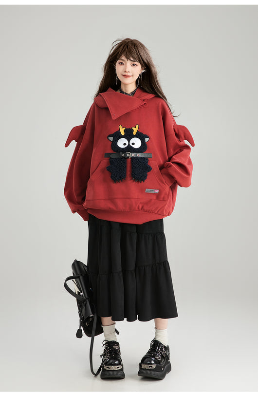 Sudadera con Capucha Estampada para Mujer - Diseño Girl Like - Image 11