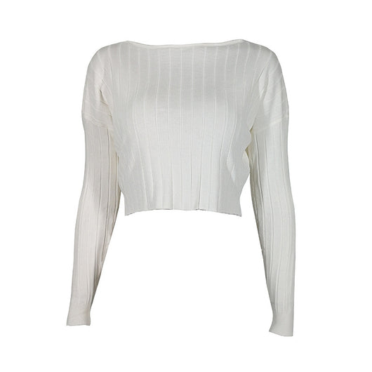 Blusa Asimétrica de Manga Larga con Estilo Personalizado - Image 15