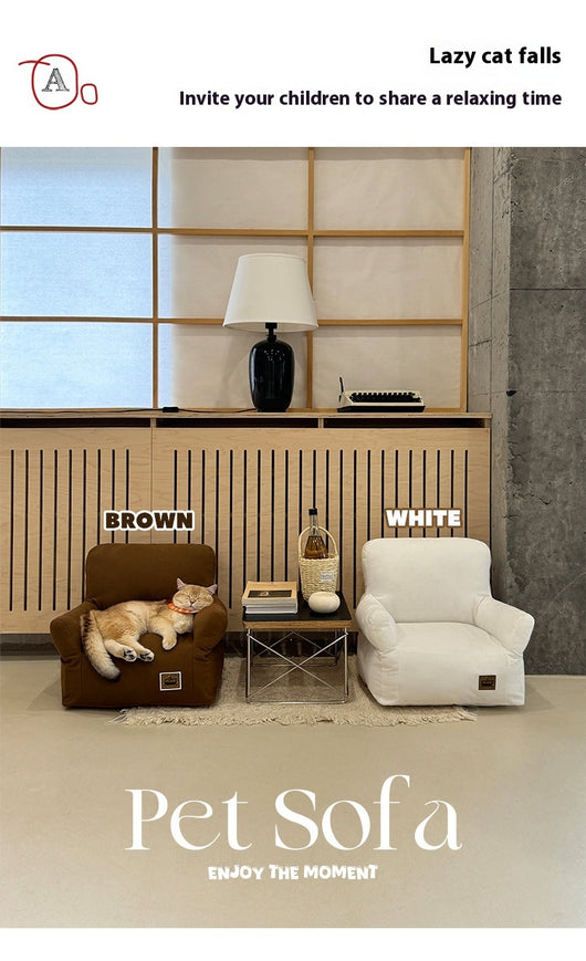 Cama Sofá para Mascotas con Diseño Acogedor - Lavable y Transpirable - Image 12