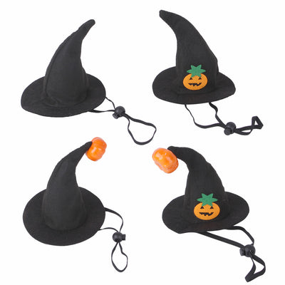 Gorro de Gato Halloween Calabaza con Cara Sonriente - Image 5