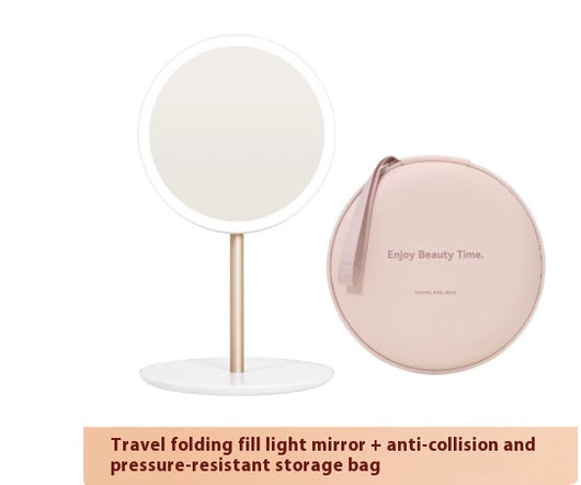Espejo de Maquillaje Led Portátil Plegable con Luz Integrada - Image 9