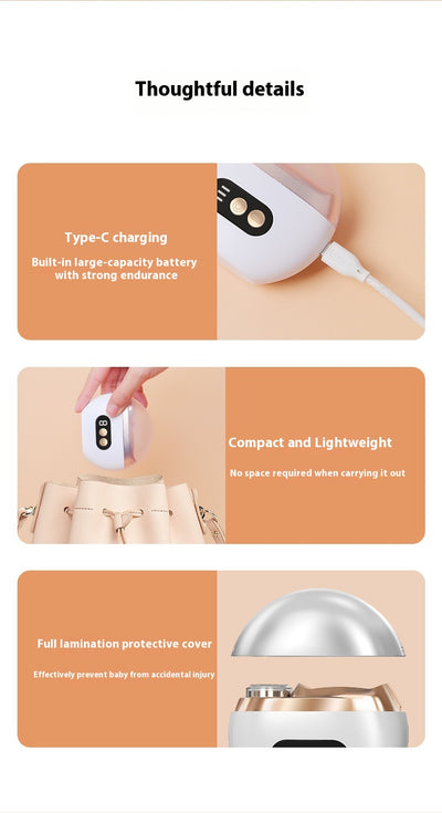 Cortauñas Eléctrico Recargable con Sistema Antiprensado - Image 16