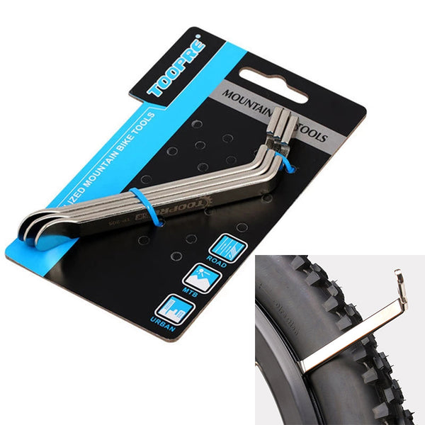 Palancas Desmontaneumáticos de Acero Inoxidable para Bicicleta de Montaña - Image 6