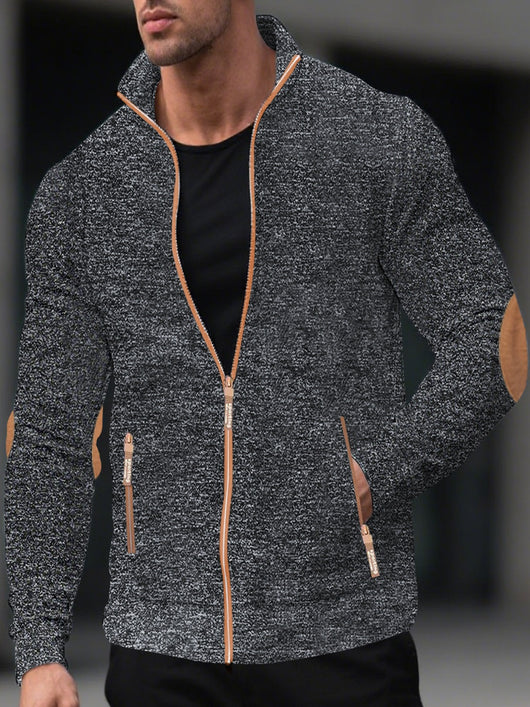 Abrigo Sudadera Polar con Cierre para Hombre - Talla Grande - Image 9