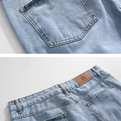 Pantalones Anchos de Corte Recto - Comodidad y Estilo Casual - Image 7