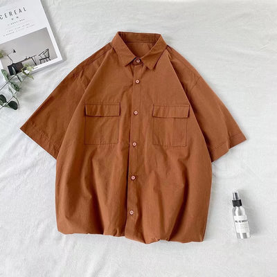 Camisa de Trabajo Coreana para Hombre - Estilo Moderno y Versátil - Image 8