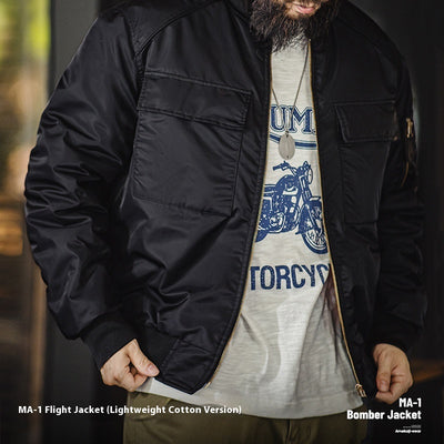 Chaqueta Piloto MA1 Retro Americana Madden Workwear - Image 3
